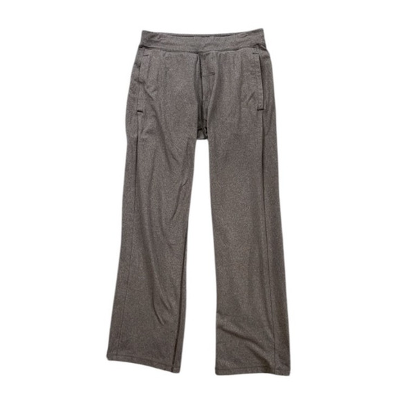 Lululemon Pants Mens L Large Graphite Kung Fu Straight Drawstring Yoga Train - Picture 1 of 9